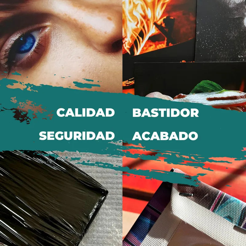 Cuadro Decorativo Canvas 45x60 Animales Pose Tigre