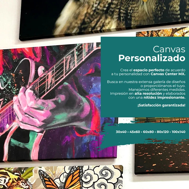 Cuadro Arte Biblico Canvas 45x60 Versiculo Colosenses 3:23
