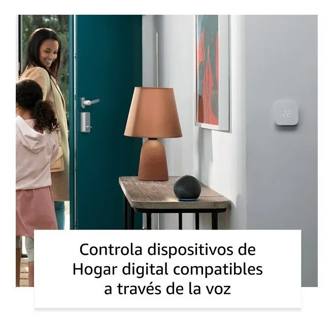 Asistente Virtual Amazon Echo Dot 5ta Gen Blanco Color Glacier white