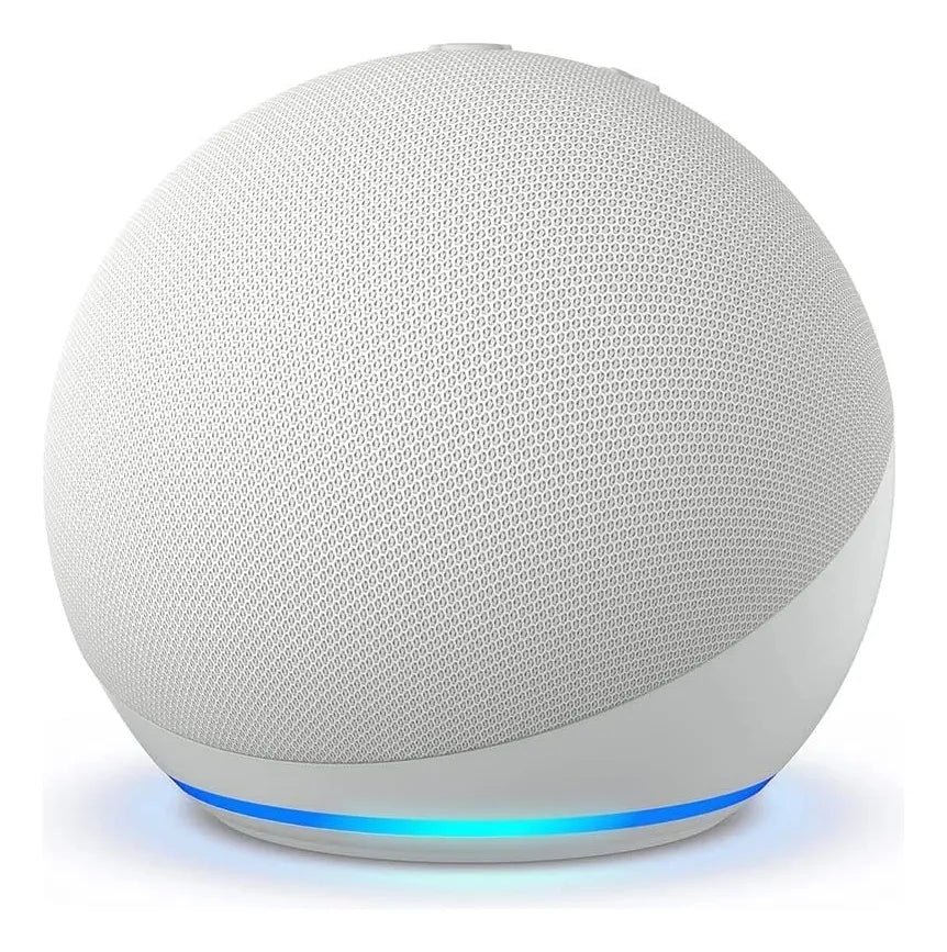 Asistente Virtual Amazon Echo Dot 5ta Gen Blanco Color Glacier white