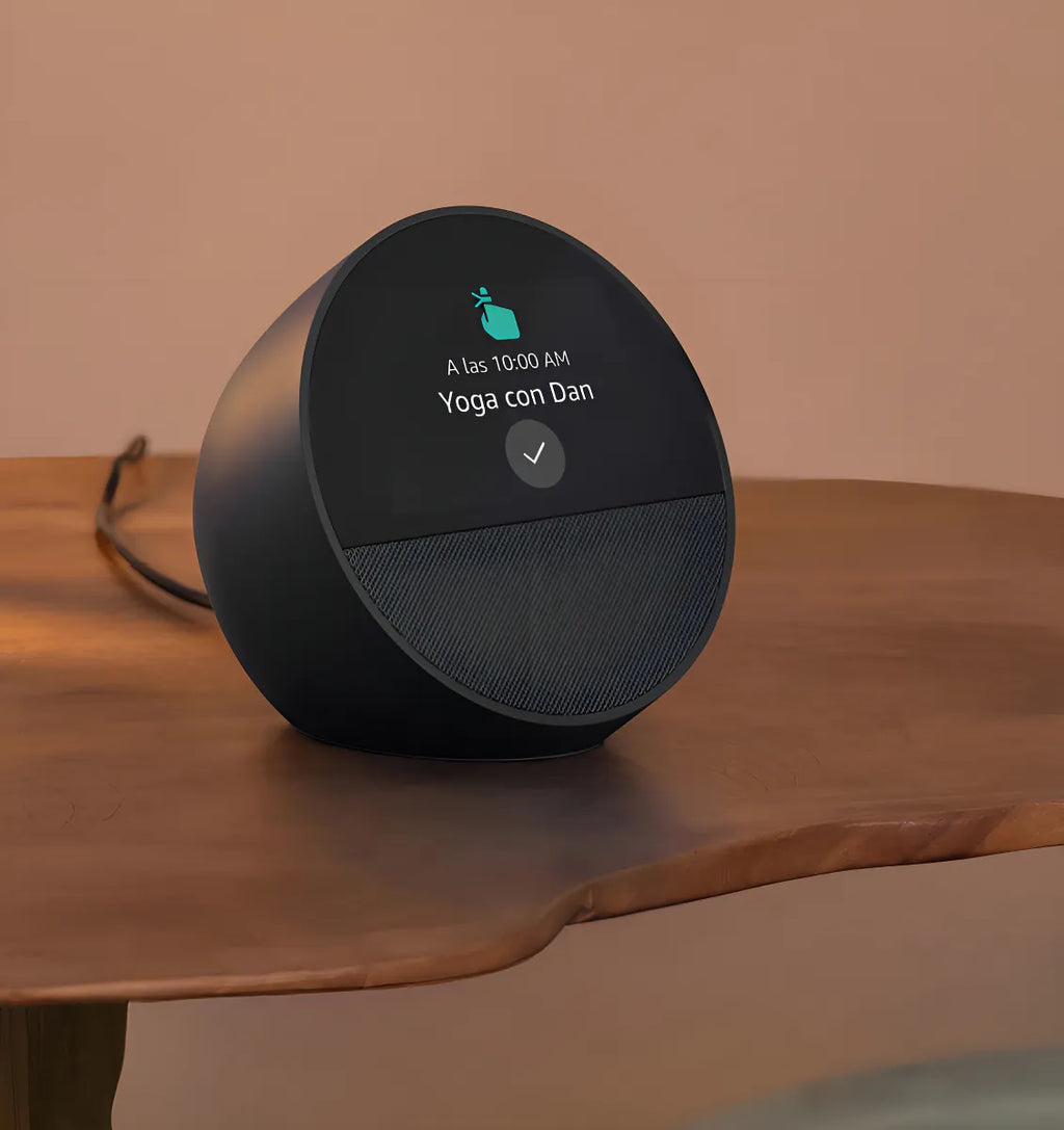 Amazon Echo Spot Bocina Y Despertador Inteligente Negro B0bf