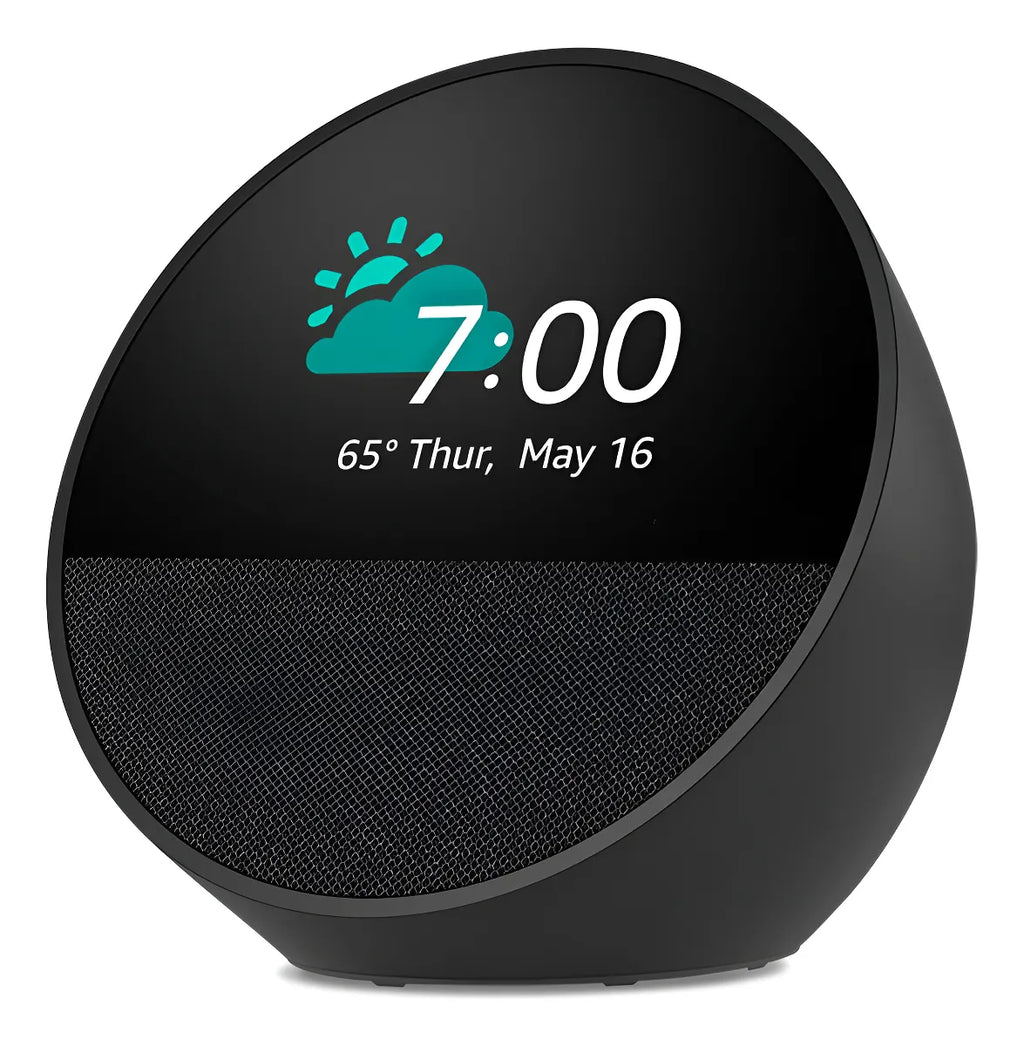 Amazon Echo Spot Bocina Y Despertador Inteligente Negro B0bf
